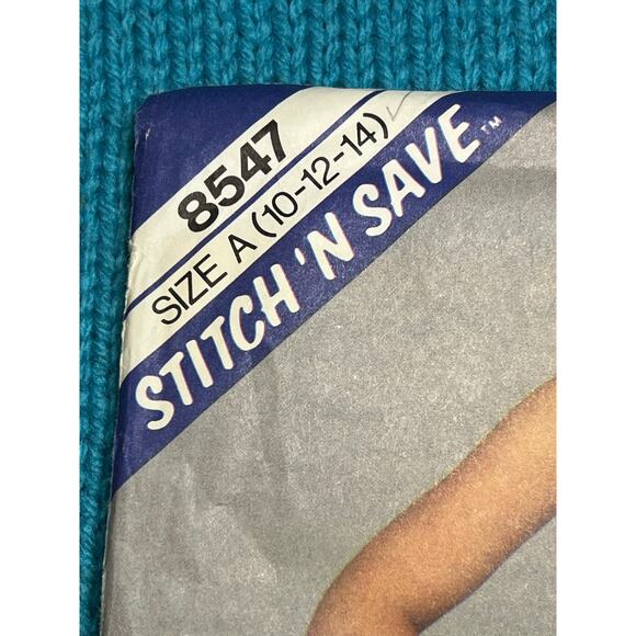 McCalls 8547 Sewing pattern apron dress tent dress size 10 12 14 - Picture 2 of 6